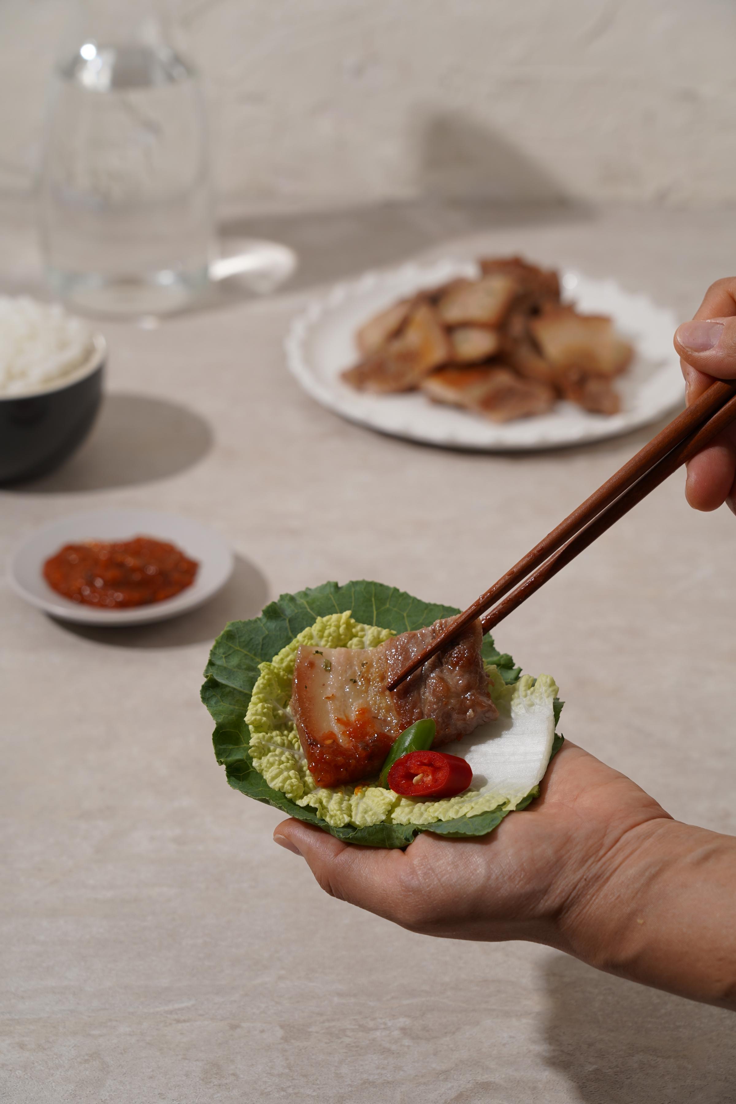 (농할) 국내산 한돈 암퇘지 냉장 1등급 오겹살 1Kg (500g*2)