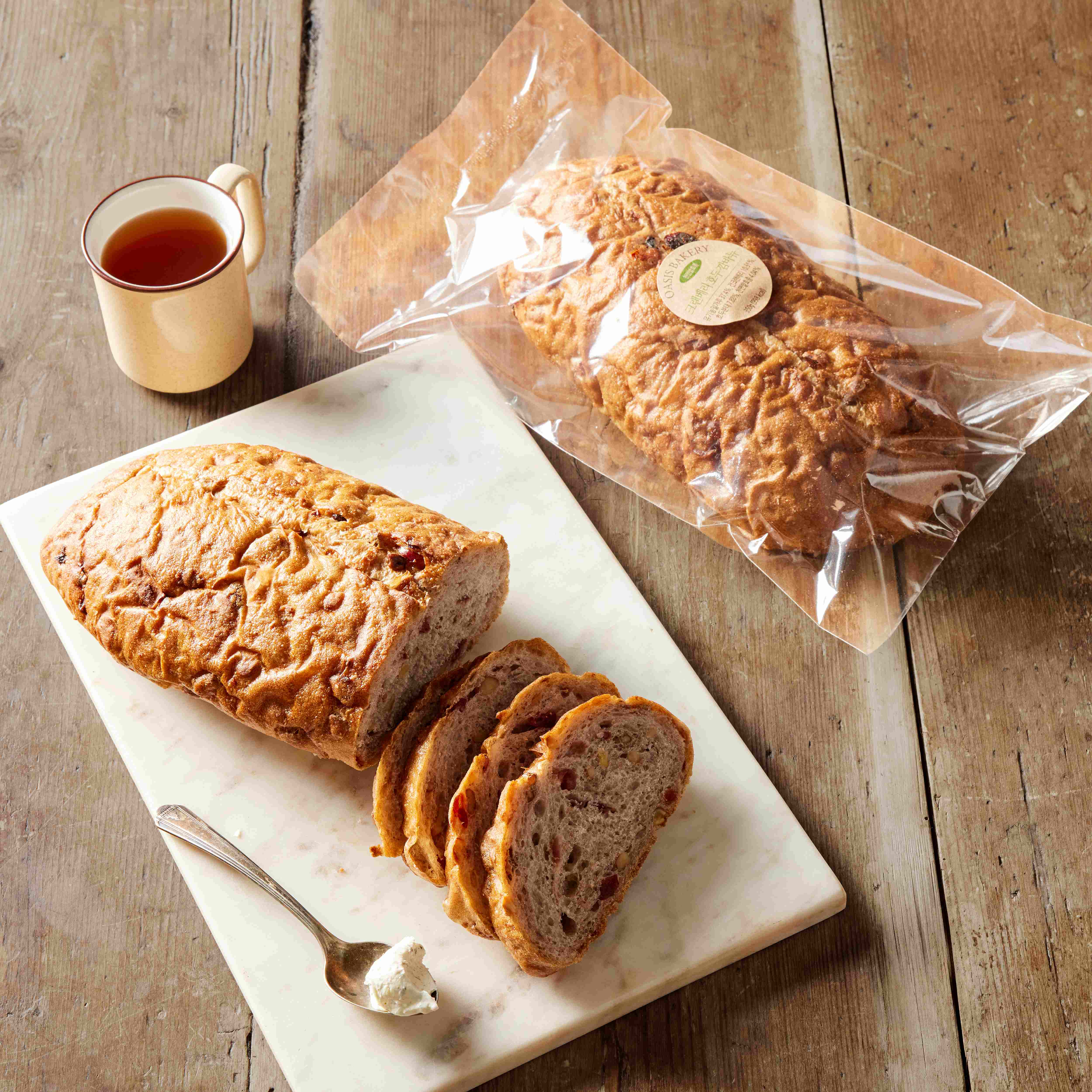 천연발효종 호두크랜베리깜바뉴(350g)