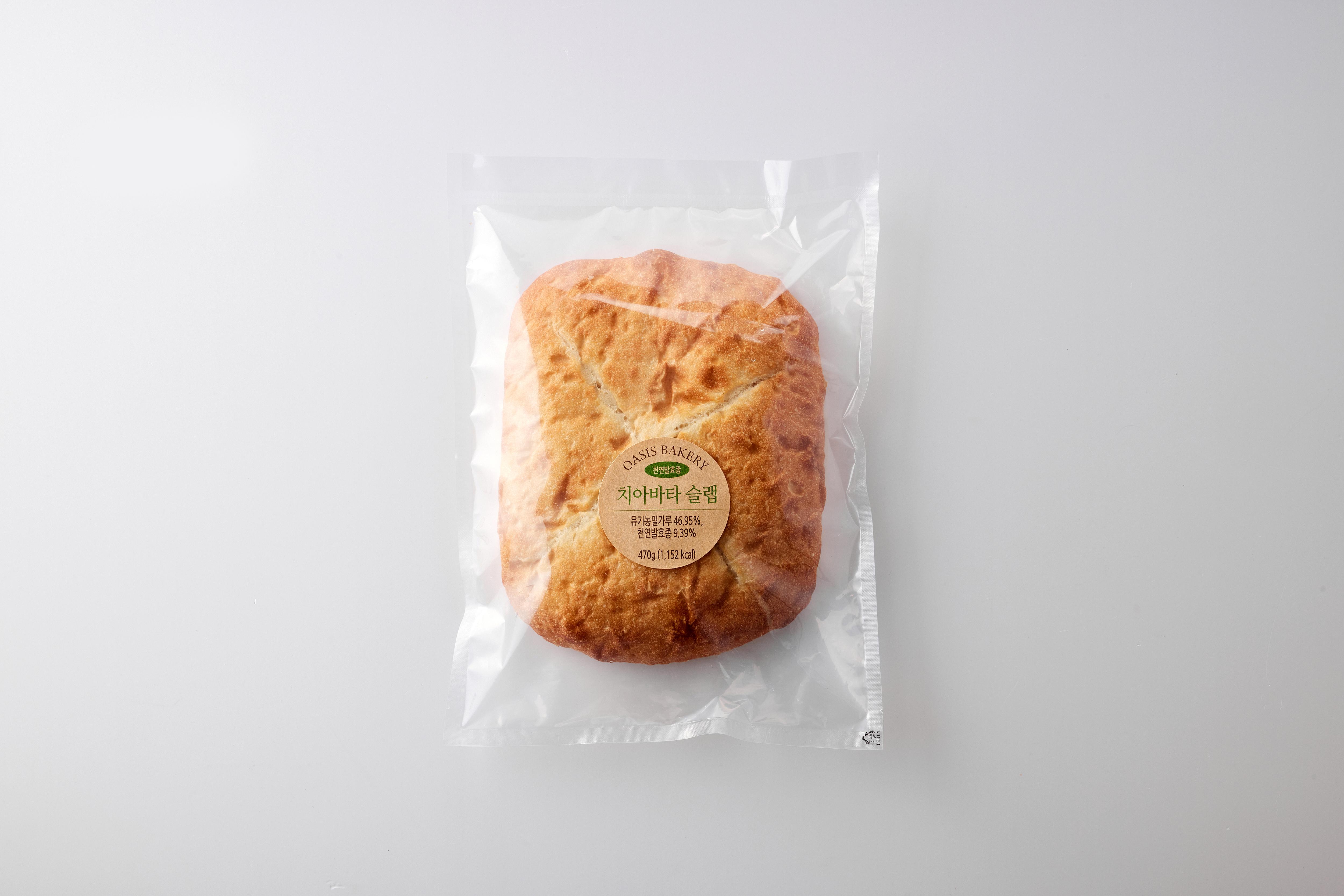 천연발효종 치아바타슬랩(470g)