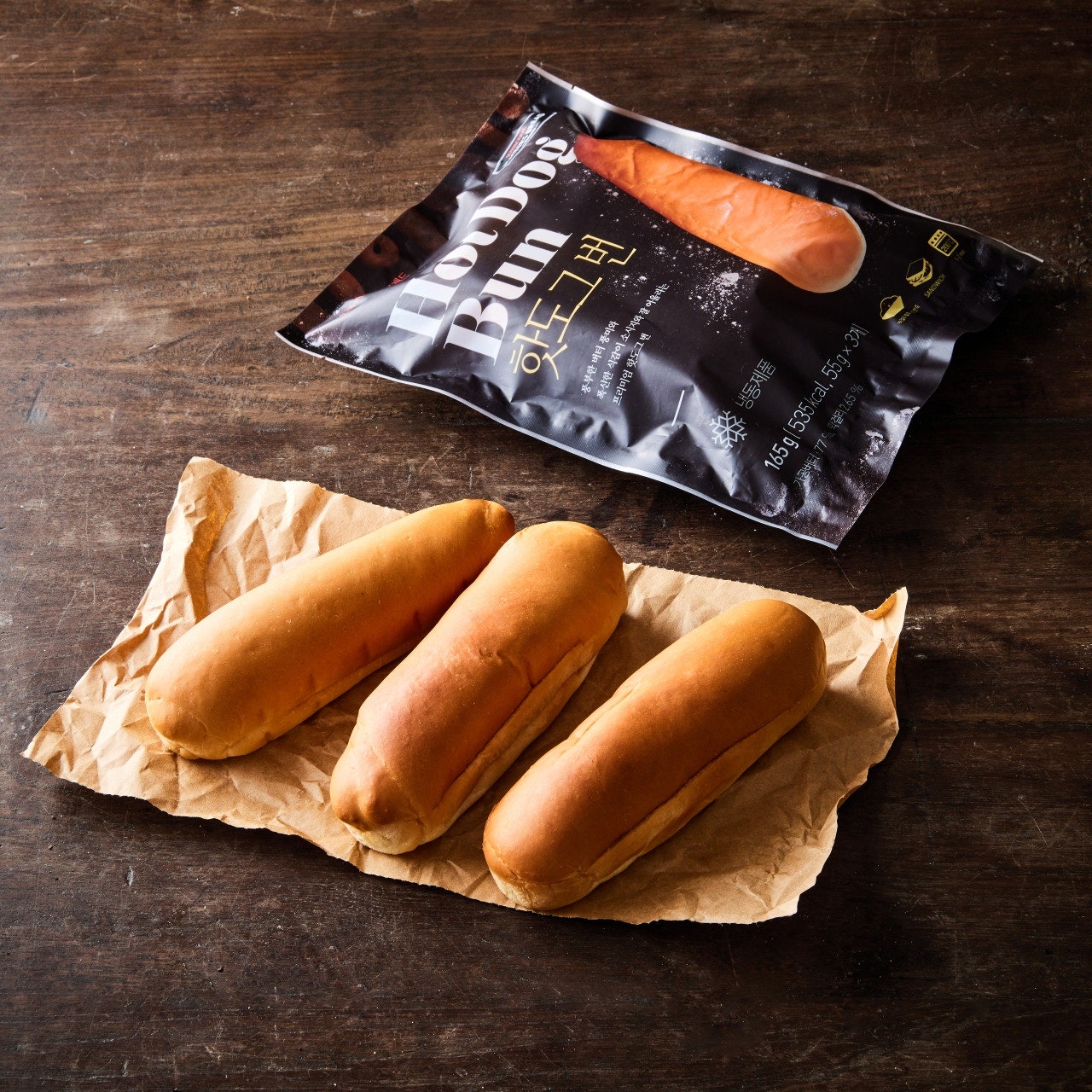 [존쿡 델리미트] 핫도그번 165g (55g x 3개입)