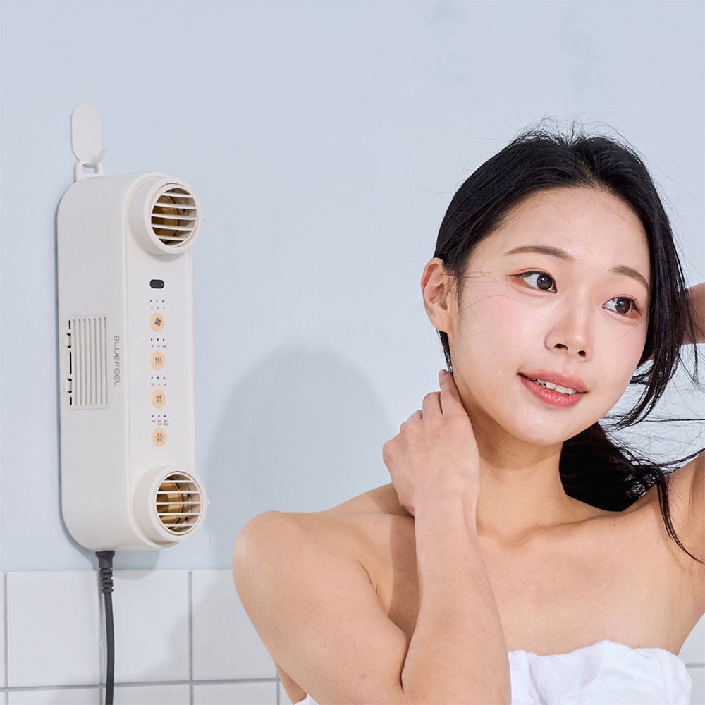 블루필 듀얼젯 바디드라이어 에어샤워 욕실 바디건조기