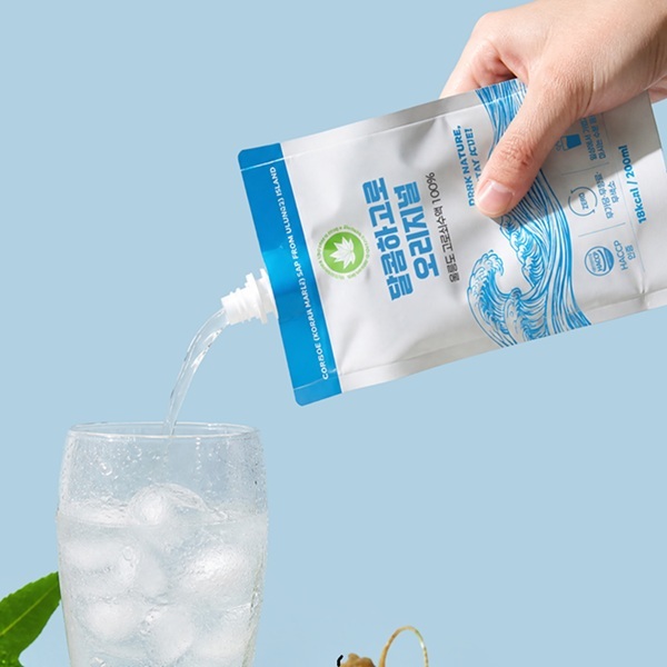 [울르미 달콤하고로 오리지널] 울릉도산 우산고로쇠수액 200ml × 10포 (HACCP, 상온18개월) 파우치형