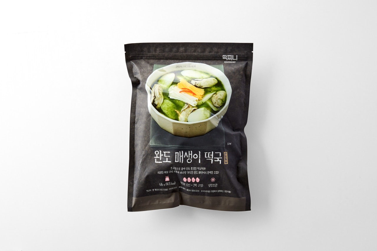떡찌니 완도 매생이 떡국 636g