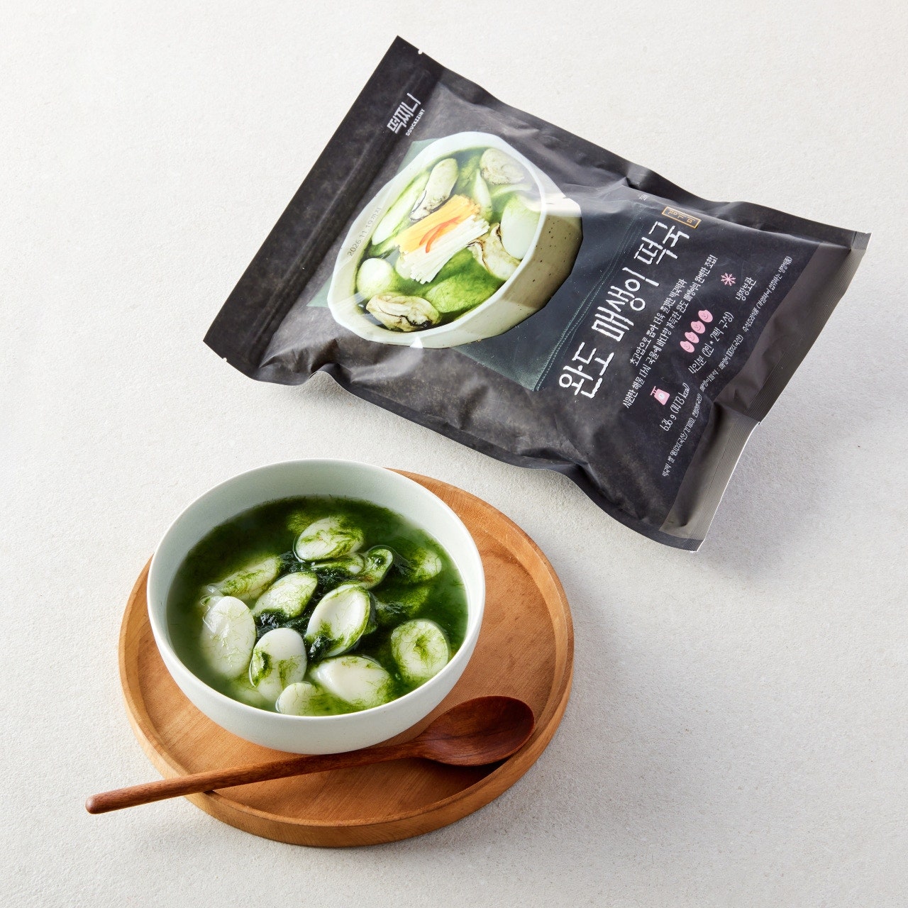 떡찌니 완도 매생이 떡국 636g