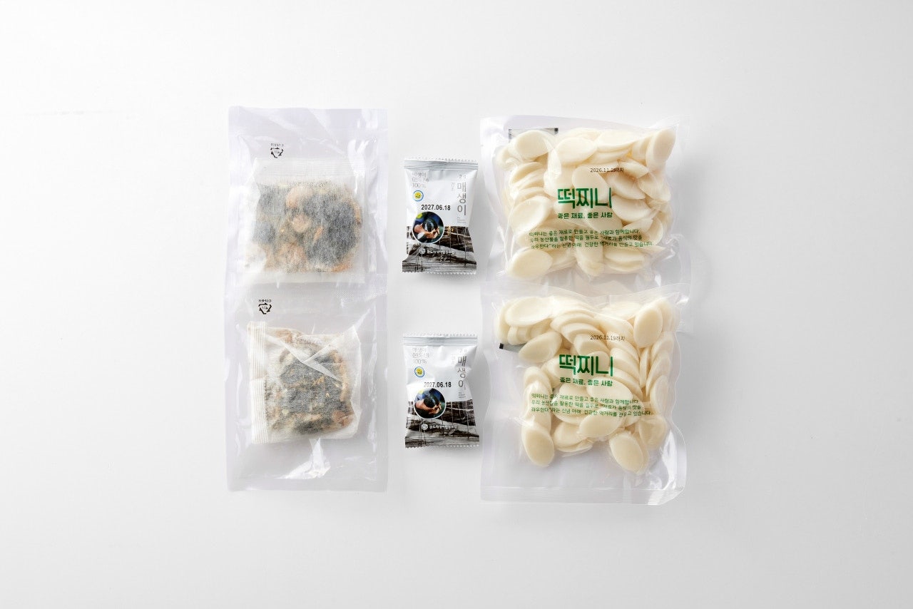 떡찌니 완도 매생이 떡국 636g
