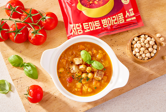 포케올데이 저당 토마토 병아리콩 스프 250g