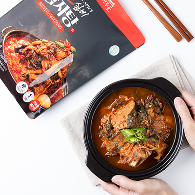 서주골 매운실비 감자탕 700g 1팩 1인분 감자탕 밀키트 뼈해장국 대표이미지 섬네일