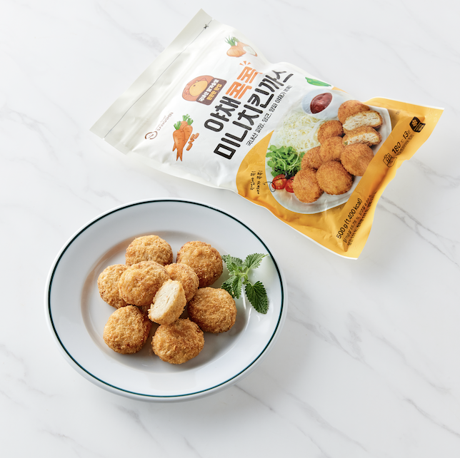 야채 콕콕 미니 치킨까스 대표이미지 섬네일
