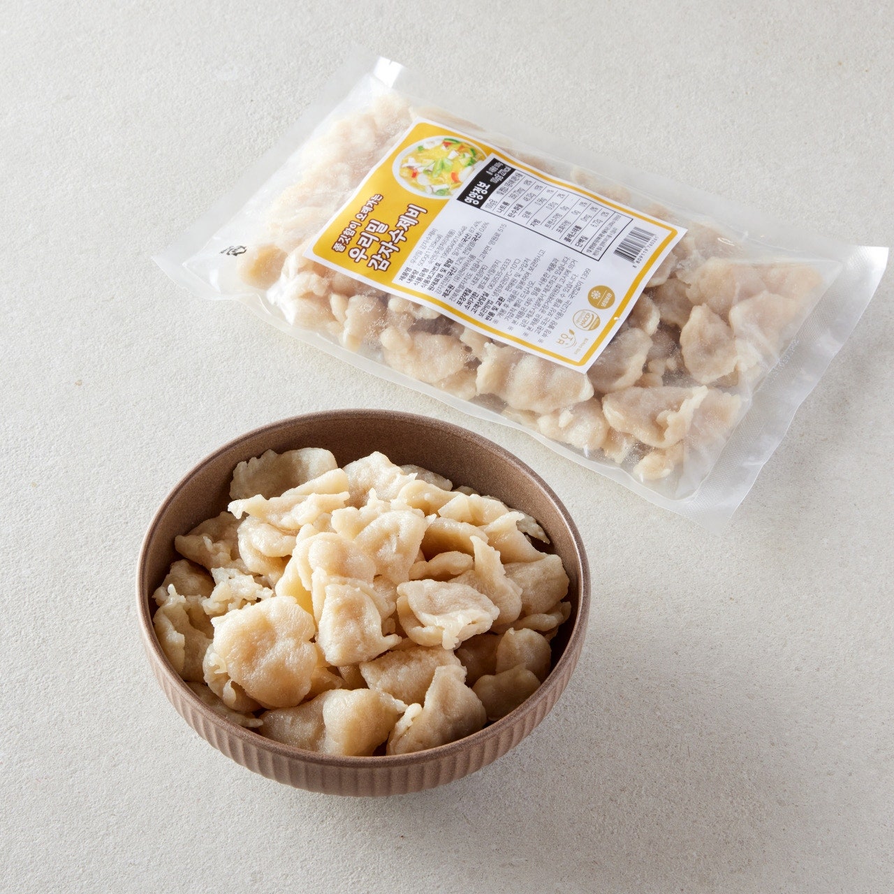 우리밀 감자수제비 (500g*2봉)