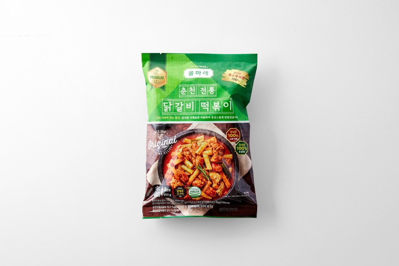[입점특가] 올마레 춘천 전통 닭갈비 떡볶이 (950g)