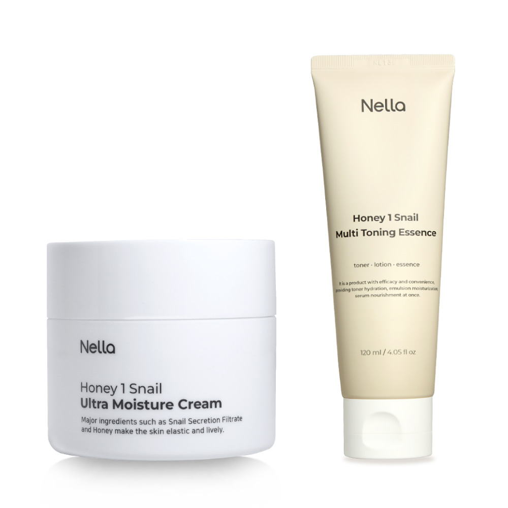넬라 허니원스네일 크림 100g + 멀티토닝 에센스 120ml