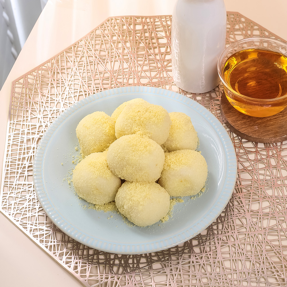 [할망떡] 카스텔라 생크림 찹쌀떡 모찌 15개 (750g)