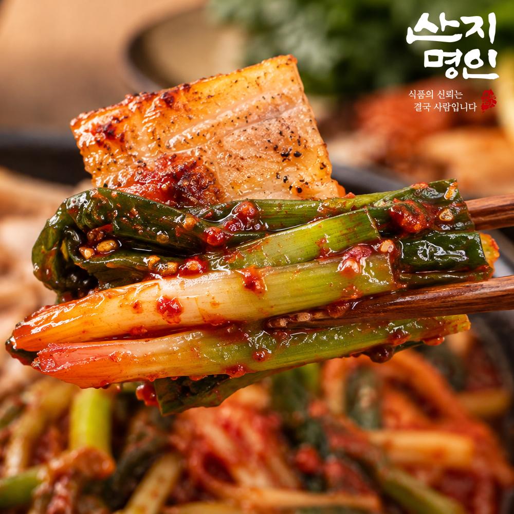 [산지명인] 전라도식 파김치 2kg 국내산 100%