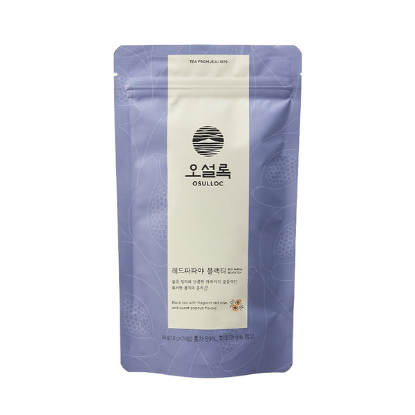 [오설록] 본사직영 레드파파야블랙티 20입