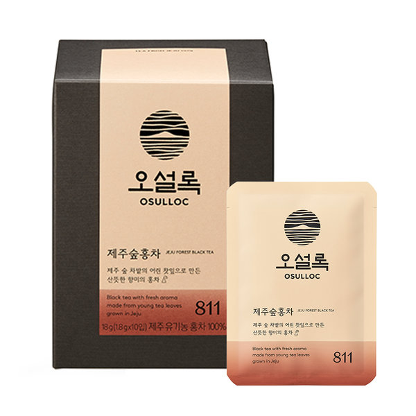 [오설록] 본사직영 제주숲 홍차 10입