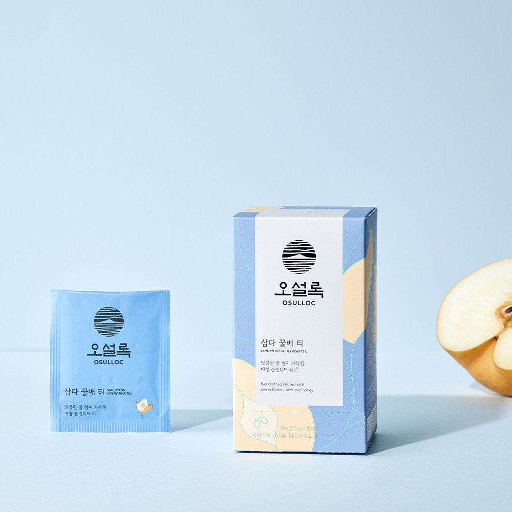 [오설록] 본사직영 삼다꿀배티 20입(티백) 1+1