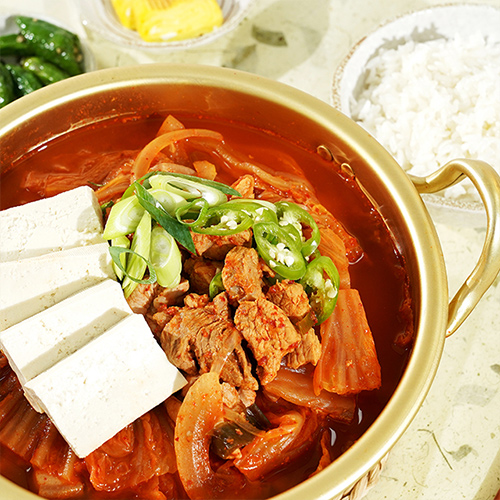 고기듬뿍 시골 김치찌개 밀키트 (2인분, 870g)  대표이미지 섬네일