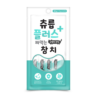 츄릅 플러스 짜먹는 참치 60g 대표이미지 섬네일