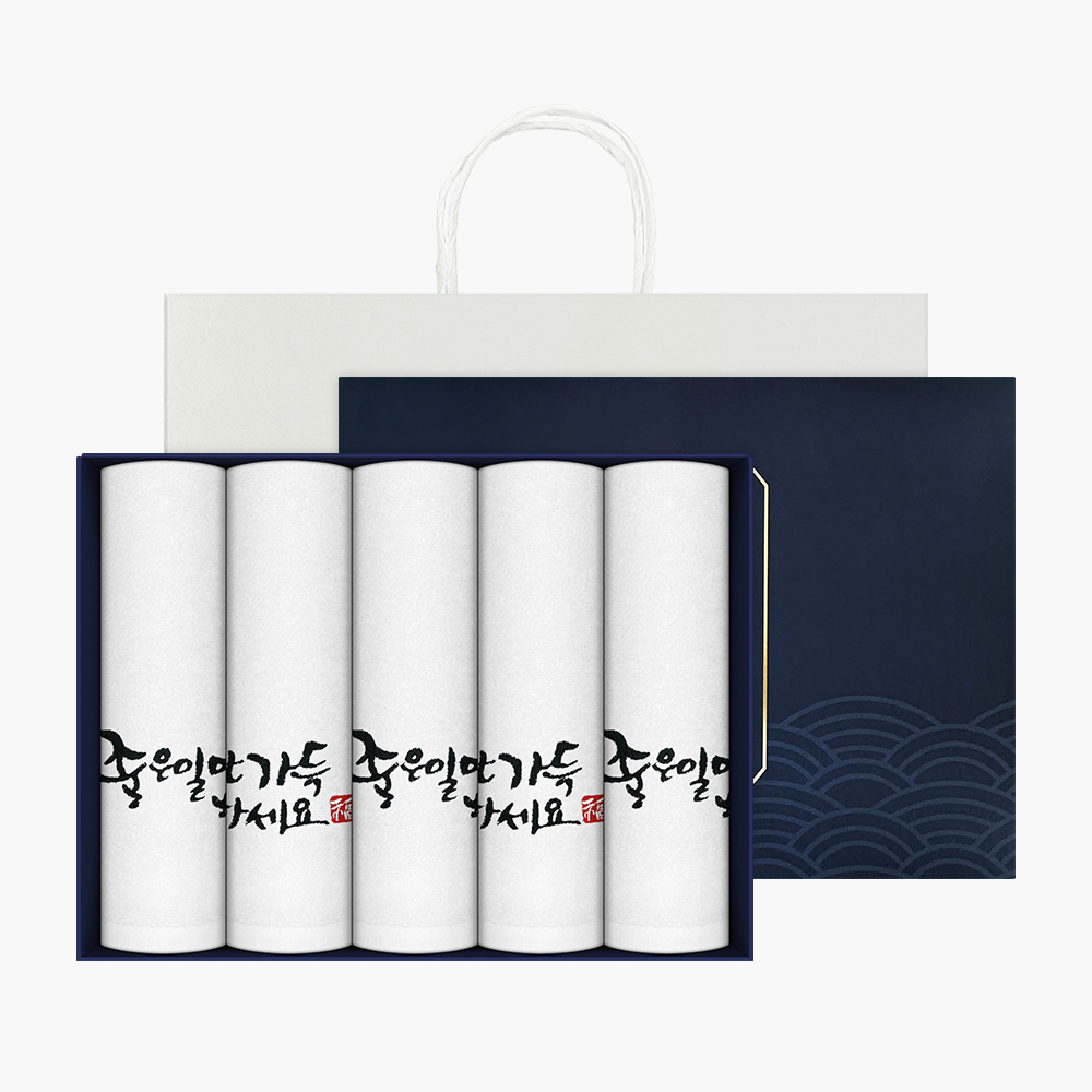 송월 좋은일만가득하세요 5매세트+쇼핑백