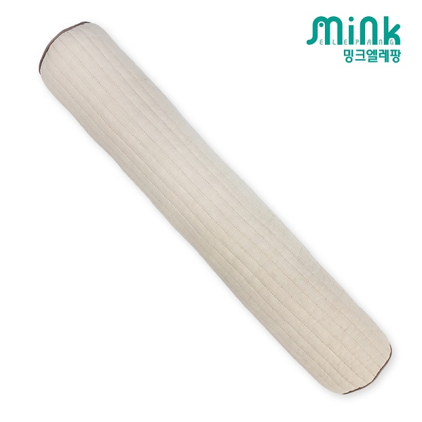 누비 순면 바디필로우 피그먼트베이지