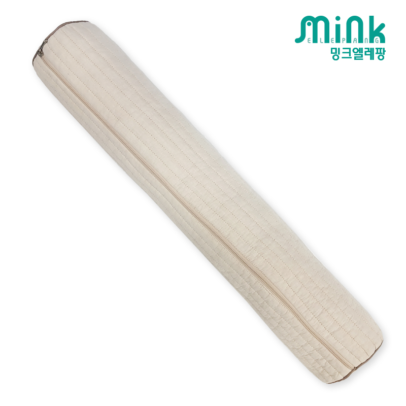 누비 순면 바디필로우 피그먼트베이지