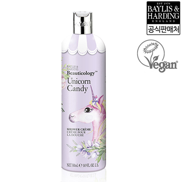 [VEGAN/베일리스앤하딩] 뷰티콜로지 유니콘 캔디 샤워크림 500ml