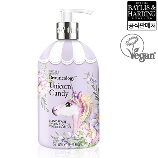 [VEGAN/베일리스앤하딩] 뷰티콜로지 유니콘 캔디 핸드워시 500ml 