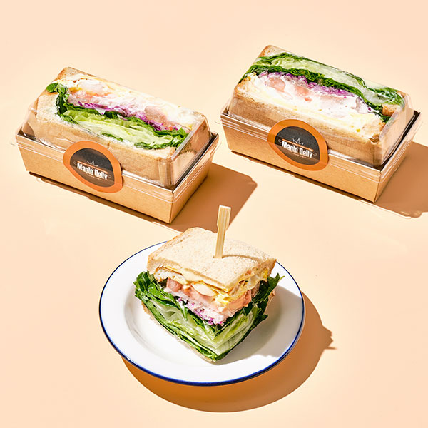 데리야끼 닭가슴살 호밀 샌드위치(하프/120g) 대표이미지 섬네일