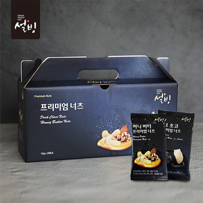 [설빙]하루 한 봉 프리미엄 견과간식 골라담기