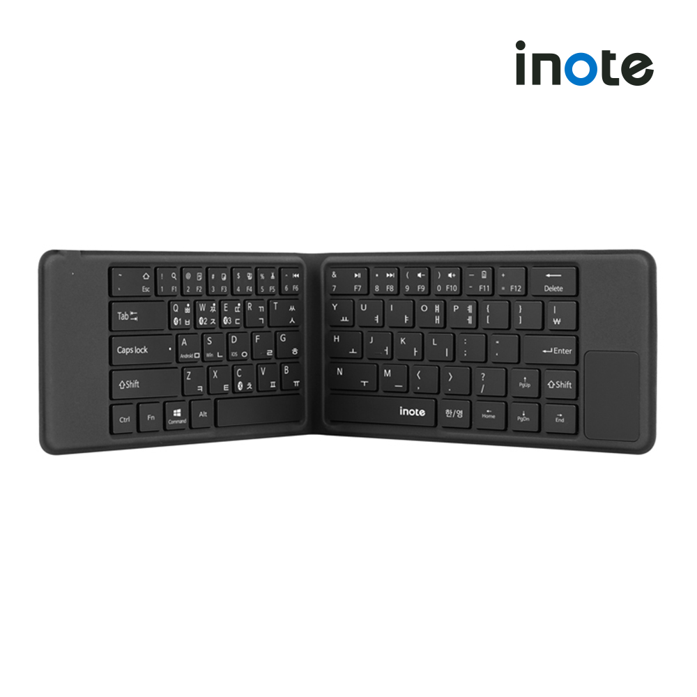 아이노트 X-Folding Slim Touch 블루투스 키보드