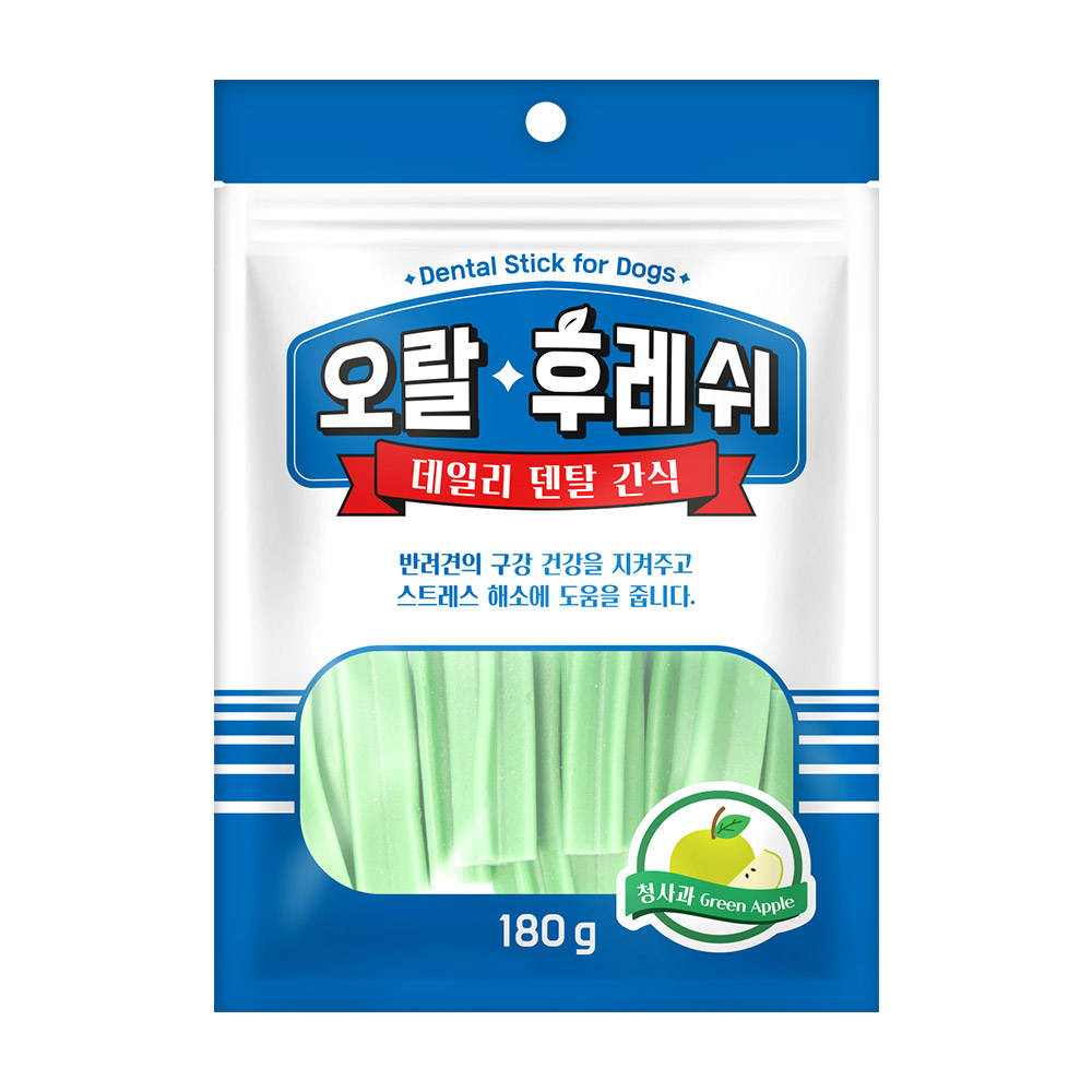 오랄후레쉬 청사과향 180g