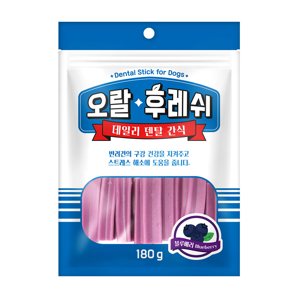 오랄후레쉬 블루베리향 180g