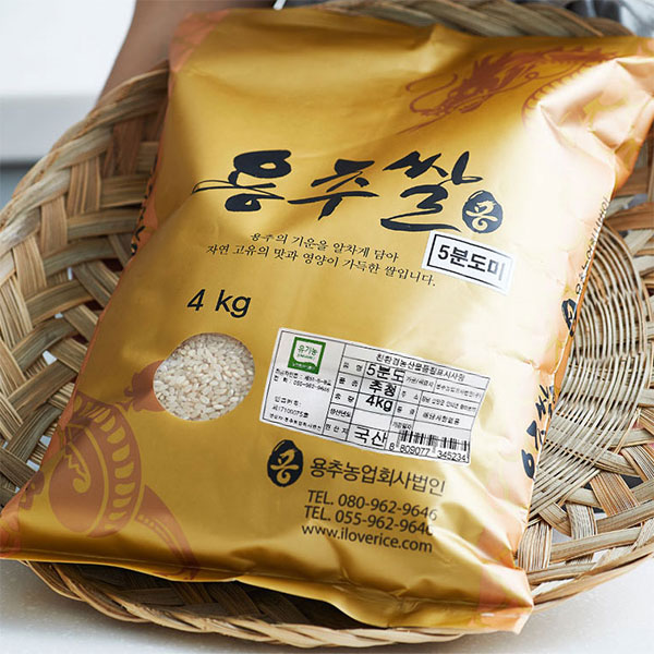 [24년산]용추 유기농 오분도미 (4kg, 단일품종)