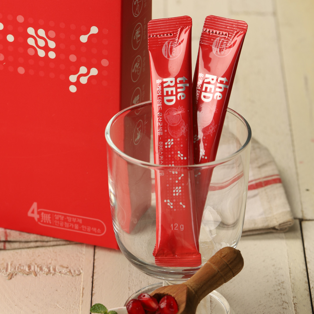 [웰빙바이오] 올케어 더레드 유산균 석류