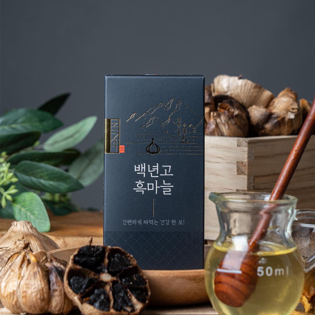 [웰빙바이오] 백년고 흑마늘