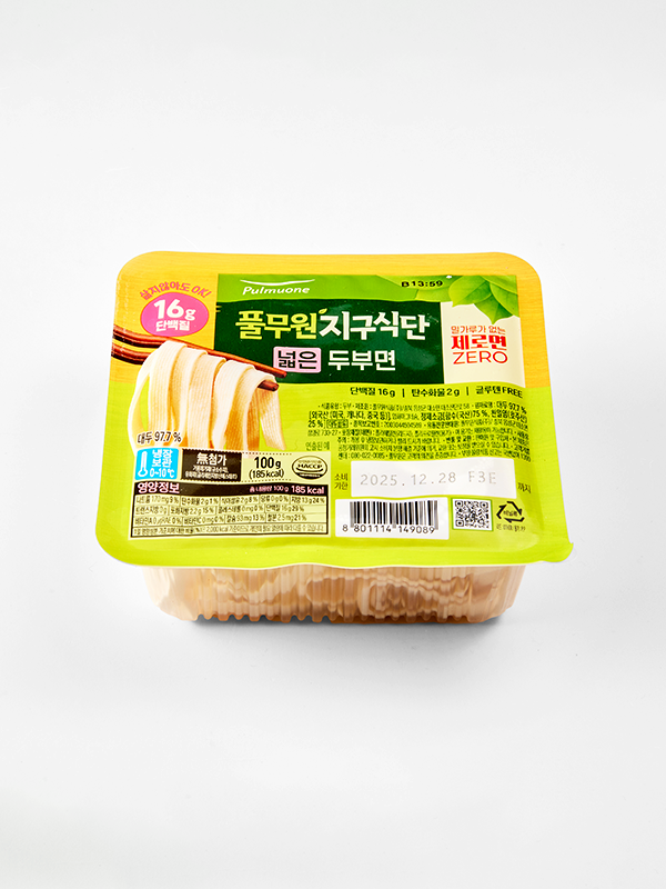 식물성지구식단 두부면 (넓은면/100g)