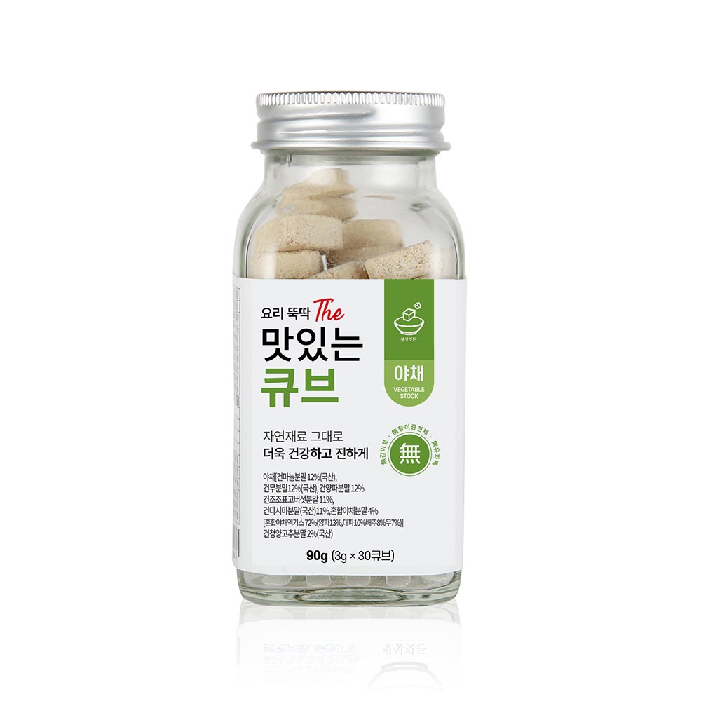 요리 뚝딱 맛있는 큐브(야채) 90g(3g×30큐브)