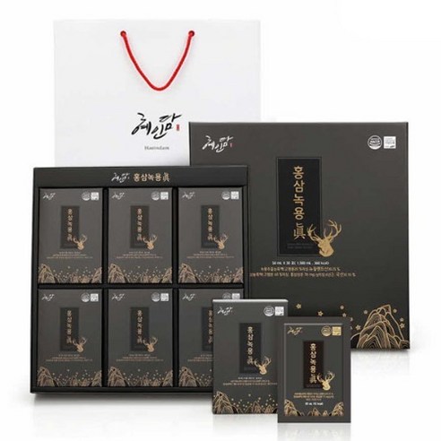 [한정특가]혜인담 홍삼녹용 진 50ml x 30포