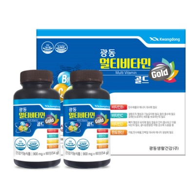 [4개월][광동] 멀티비타민골드 900mg X 60정