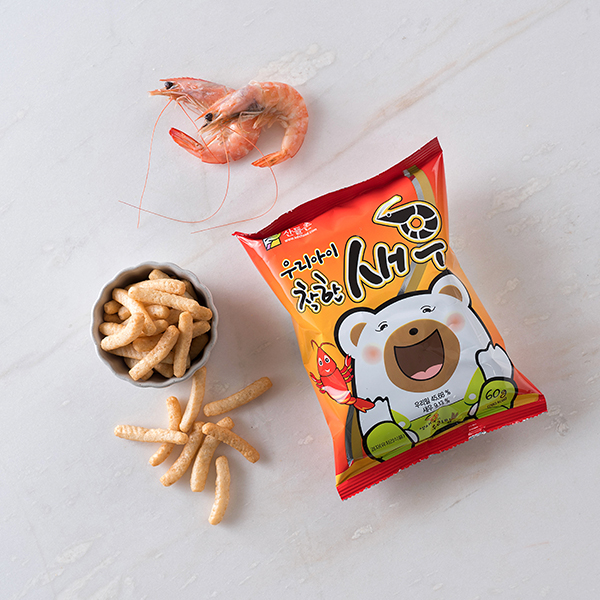 산들촌 착한 새우 (60g) 대표이미지 섬네일