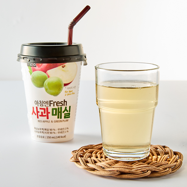 [쿠폰20%,특가]하늘청 사과매실 (250ml)