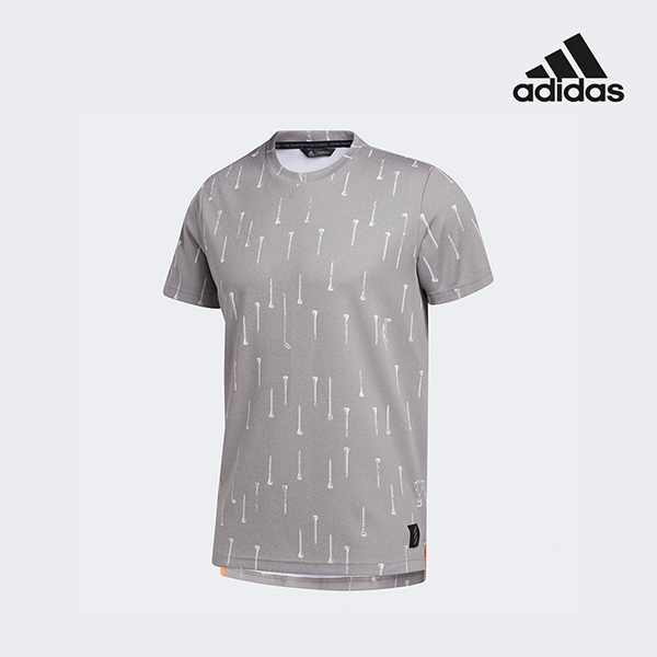 아디다스골프 아디크로스 X 반팔티셔츠 그레이 GD9075