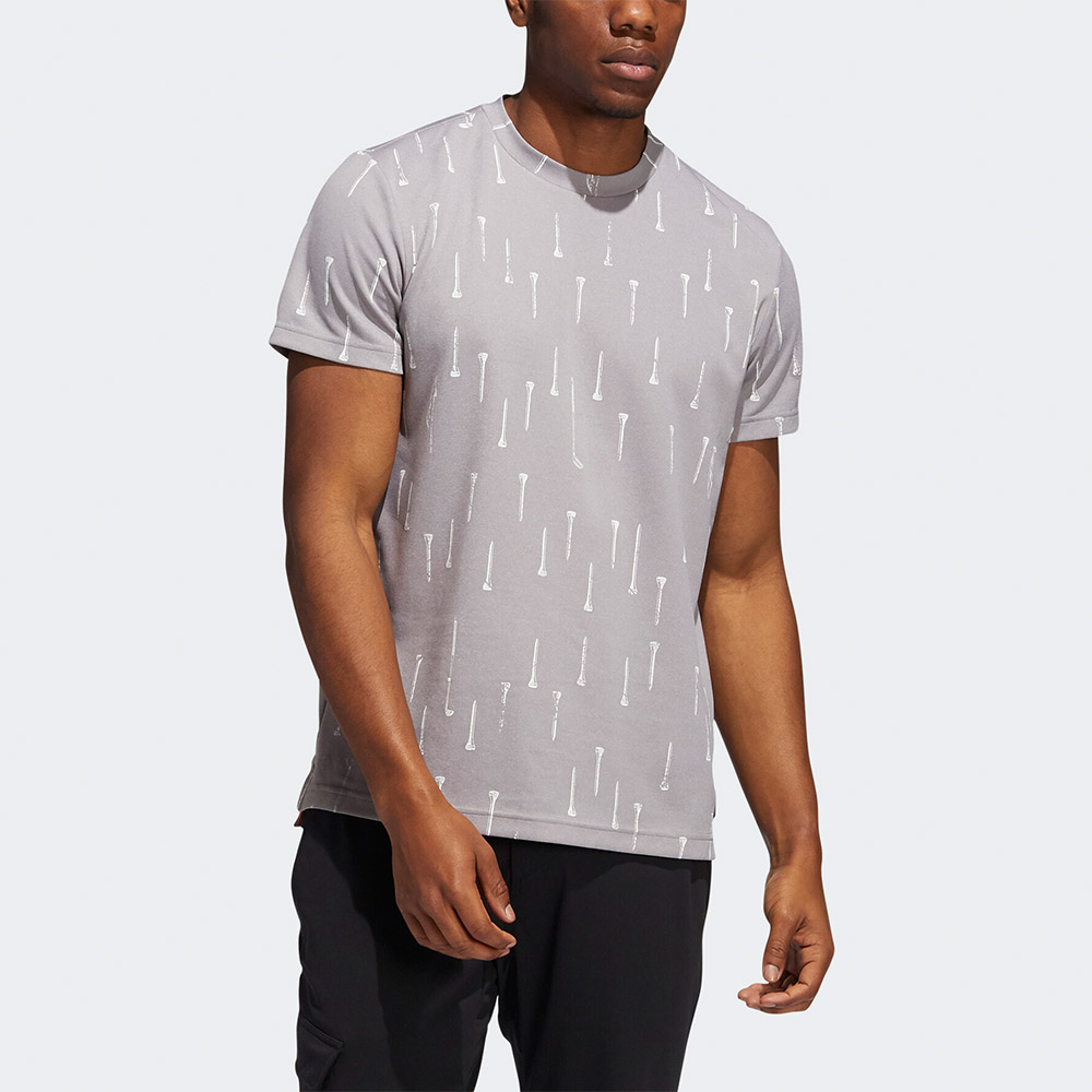 아디다스골프 아디크로스 X 반팔티셔츠 그레이 GD9075