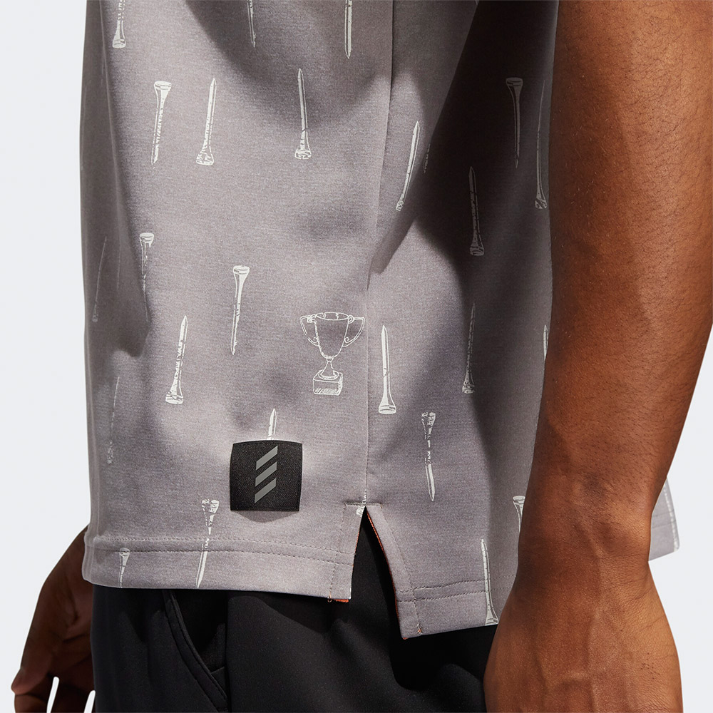 아디다스골프 아디크로스 X 반팔티셔츠 그레이 GD9075