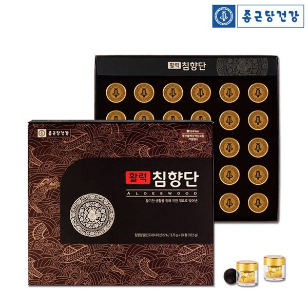 종근당 활력침향단 30환 (3.75g x 30개 총 112.5g)