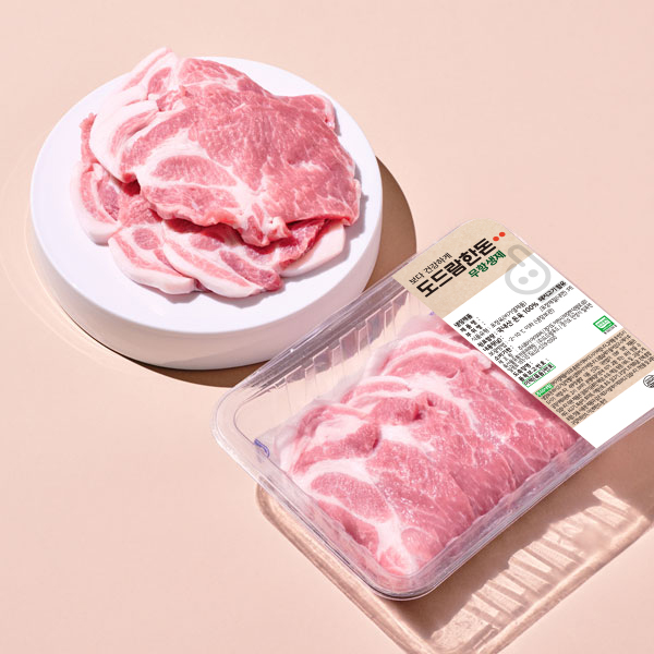 무항생제 도드람한돈 목심(구이용, 500g)