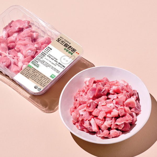 무항생제 도드람한돈 앞다리(찌개용, 500g)