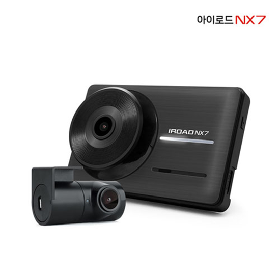 [아이로드] 전후방 FHD+HD 2채널 블랙박스 NX7 32G+외장 GPS