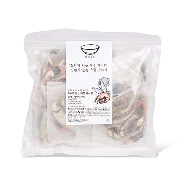 국내산 100% 천연해물다시팩 150g(15g×10ea)