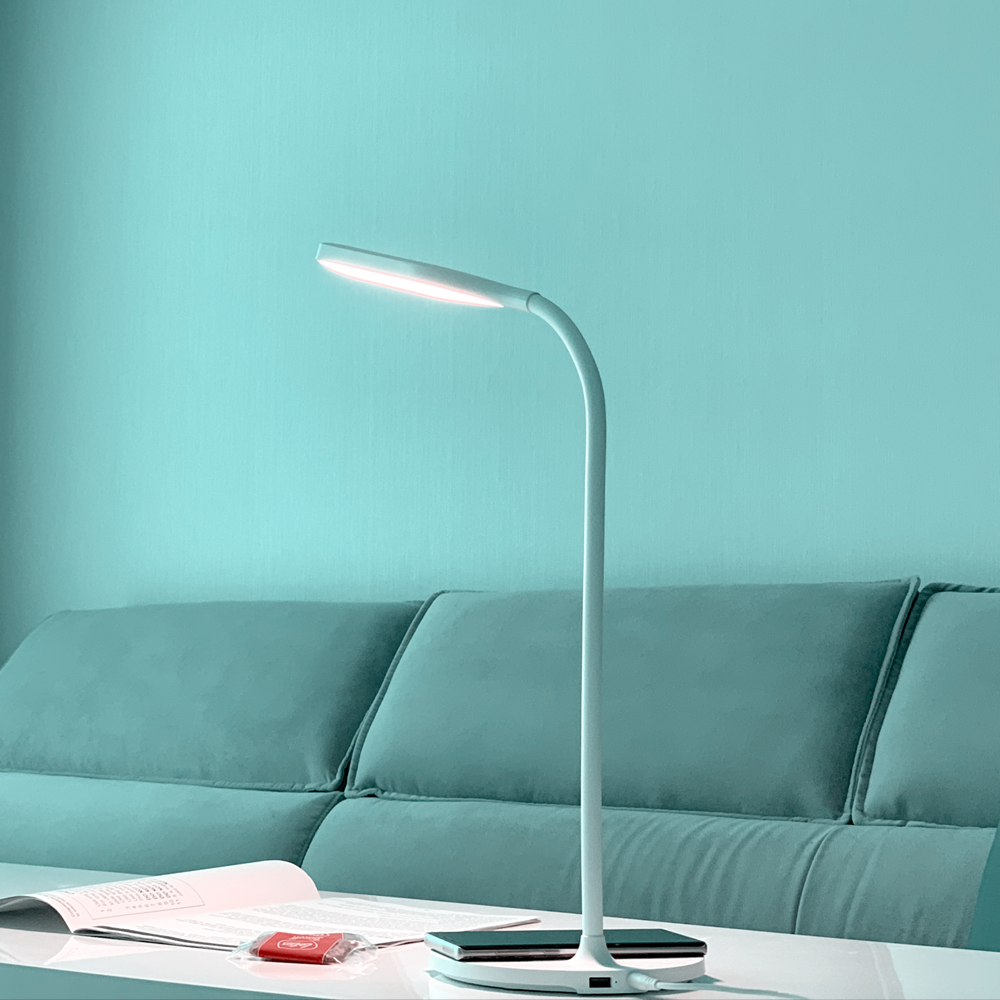 텐플 IOT 스마트 원격 컨트롤 LED 무선충전 조명 스탠드